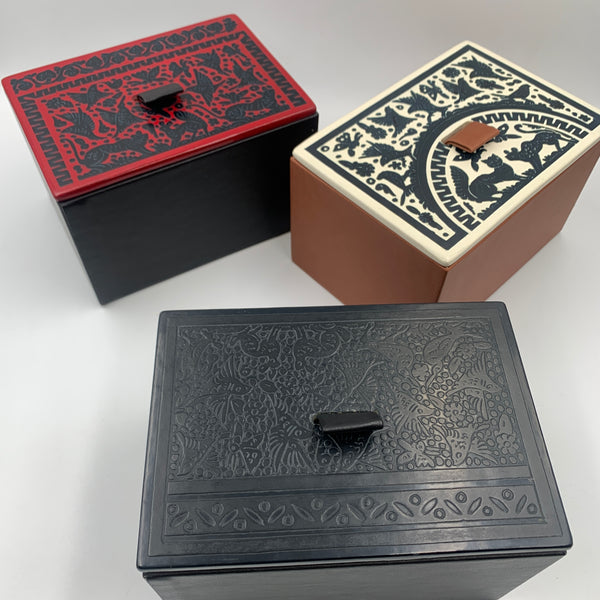 Caja para té Olinalá