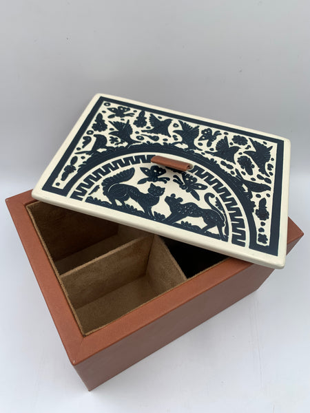 Caja para té Olinalá