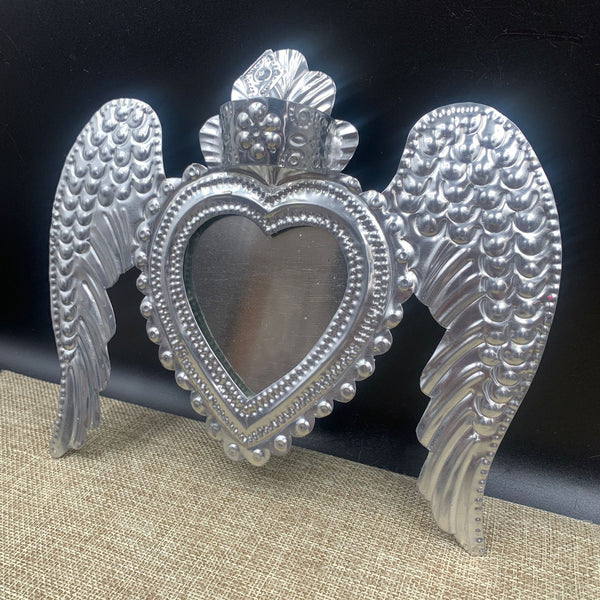 Corazón alas de ángel